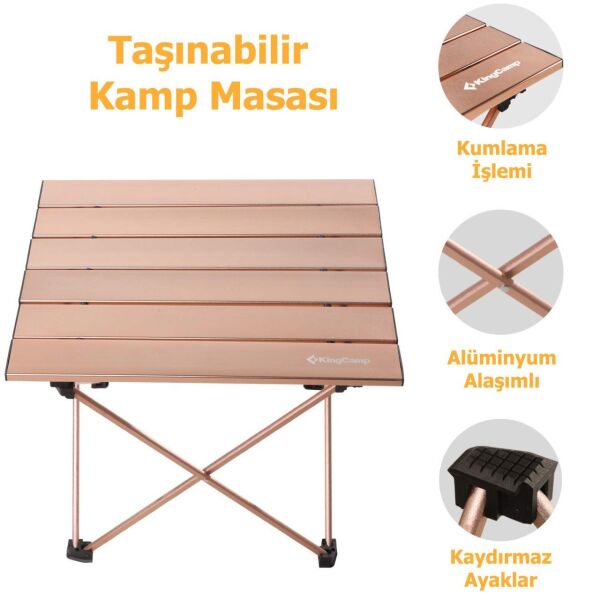 KingCamp Table S U.Light Katlanabilir Masa