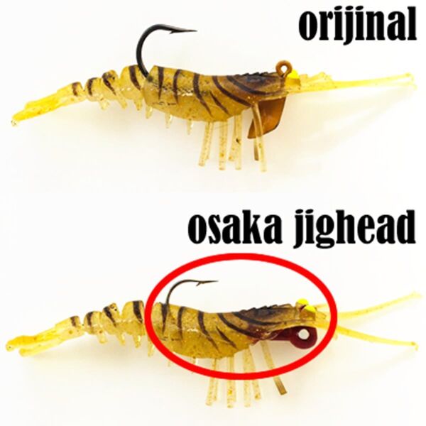 Osaka 1251 Jig Head Zoka No:3/0 NİKEL - 2 Gr