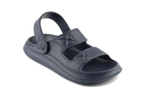 Akınalbella Çift Bantlı Erkek Sandalet Terlik (Kozmetik Kusurlu)