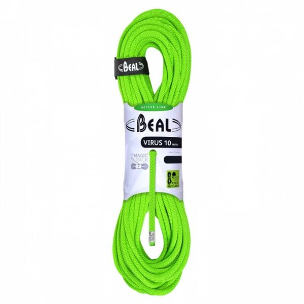 Beal Virüs 10 mm x 60 mt Dinamik İp (Koyu Yeşil)
