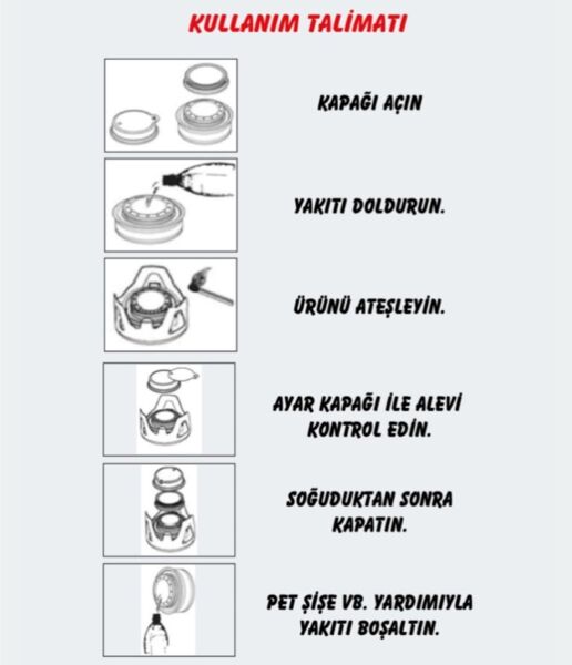 Campout Alkol Ocağı YEŞİL