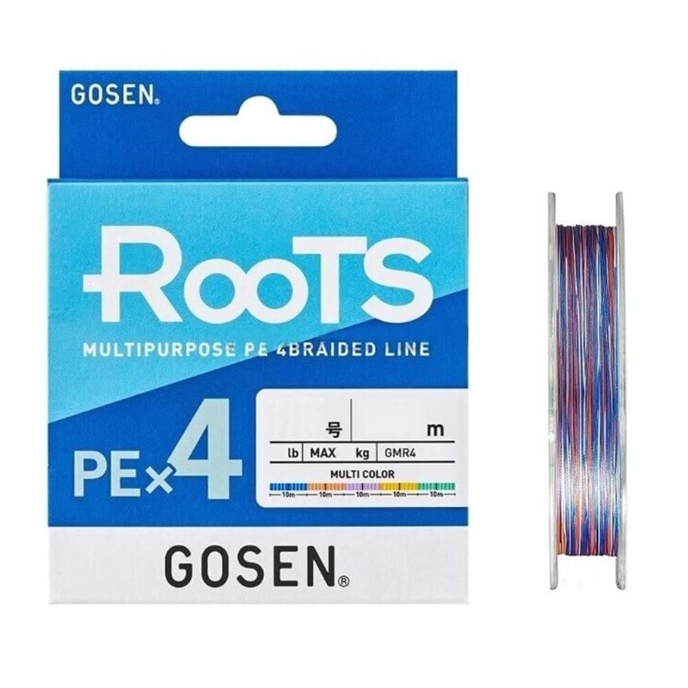 Gosen X4 Roots PE 4 Örgü Spin İpi