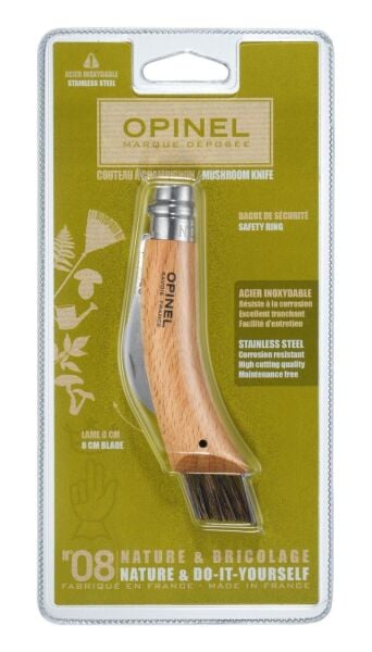 Opinel Inox N°08 Mushroom Mantar Bıçağı
