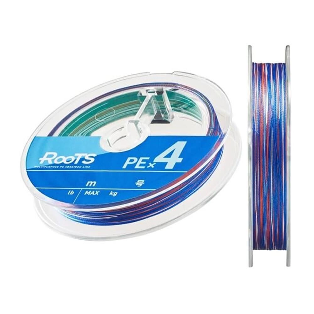 Gosen X4 Roots PE 4 Örgü Spin İpi MULTİCOLOR - 200 MT - 0,128 MM