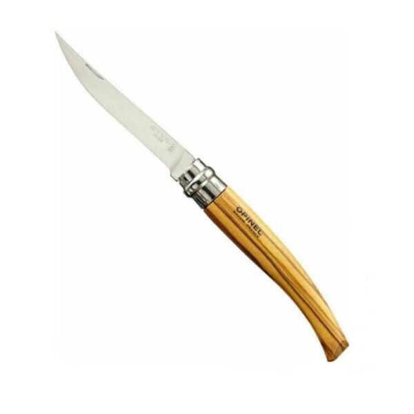 Opinel Inox Slim Line 10 Olive Tree Fleto Çakı