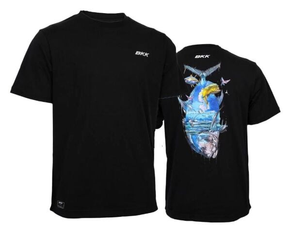 BKK Short Sleeve Casual Shirt Black Tişört M