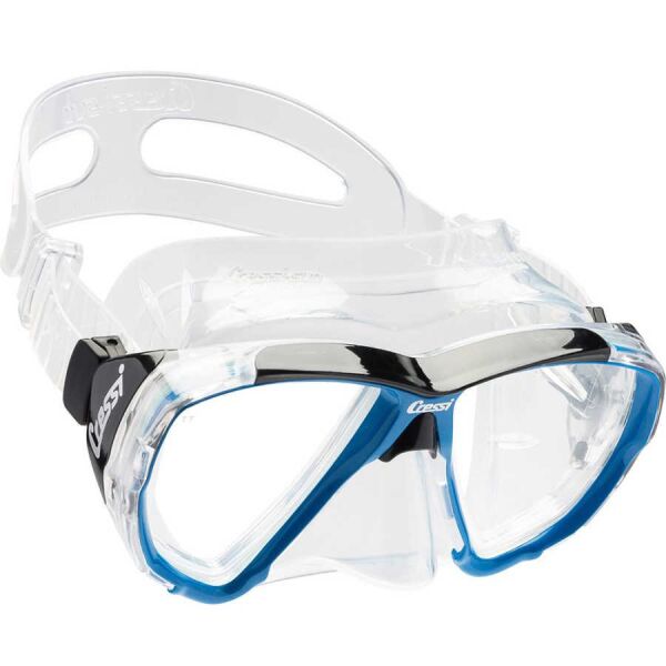 Cressi Big Eyes Dalış Maskesi CLEAR-BLUE