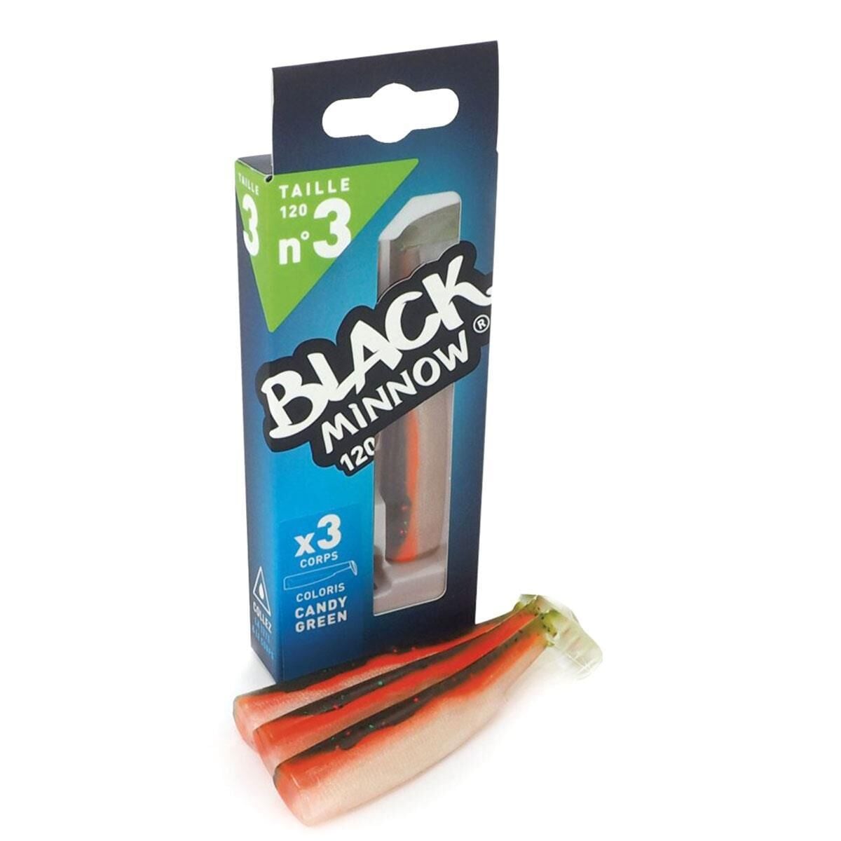 Fiiish BM120/3 BM961 3 Adet Gövde Silikon Yem-Candy Green