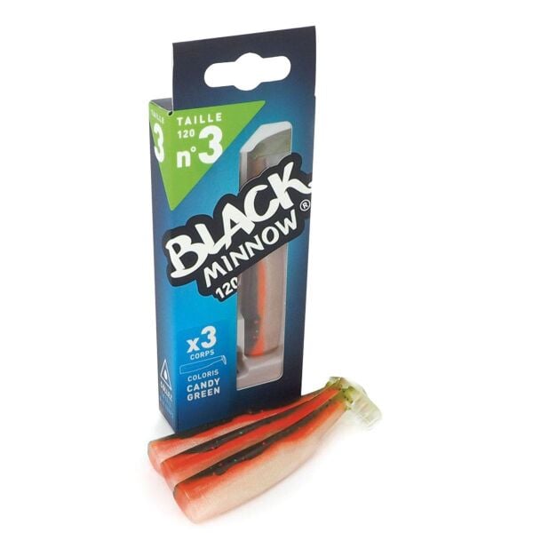 Fiiish BM120/3 BM961 3 Adet Gövde Silikon Yem-Candy Green