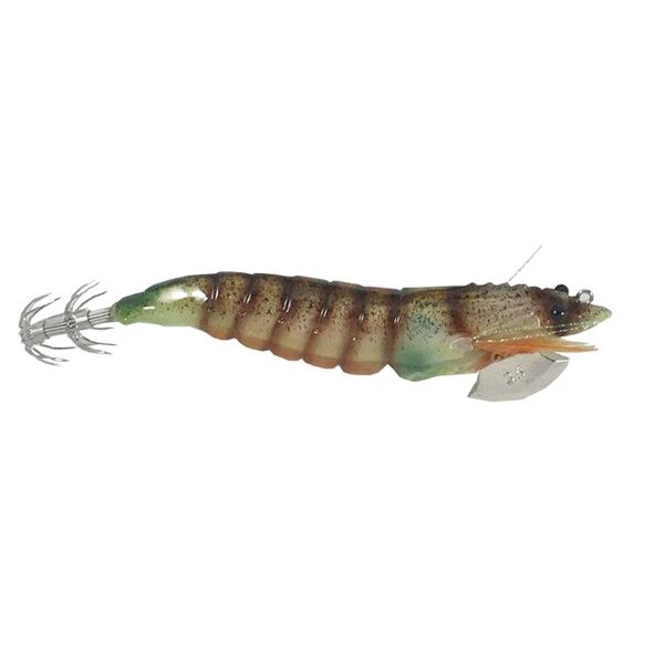 Savage Gear 3D Shrimp Egi Jig 7,5 cm 14 gr Kalamar Zokası Cloth UV White