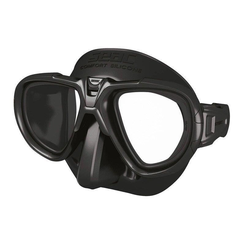 Seac Sub Dalış Maskesi Maschera Fox S/BL Nero