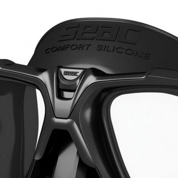 Seac Sub Dalış Maskesi Maschera Fox S/BL Nero