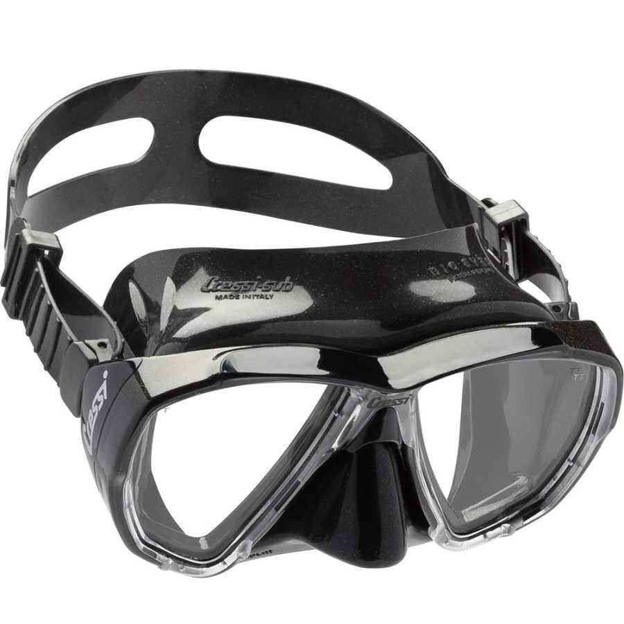 Cressi Big Eyes Dalış Maskesi DARK-DARK