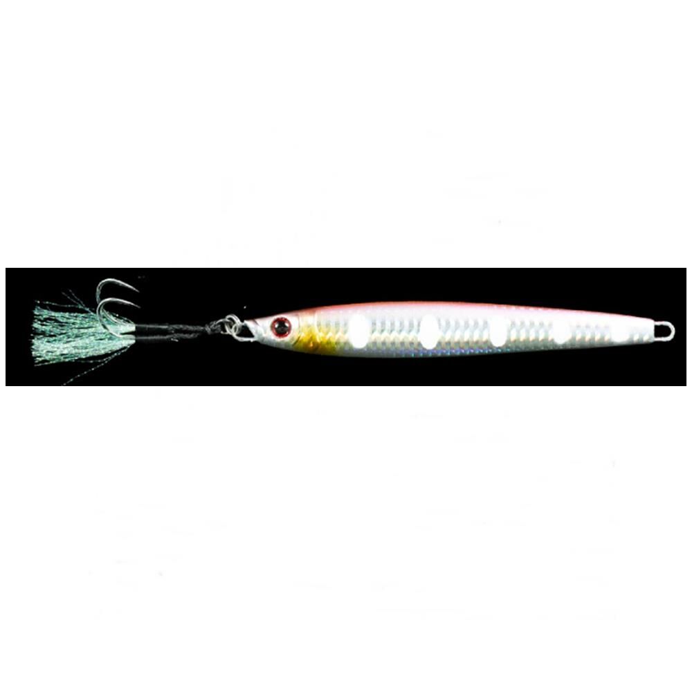 Ryuji Salty Jig Yem Pink Dot Glow - 120 Gr