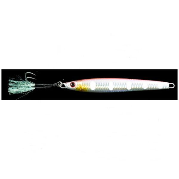 Ryuji Salty Jig Yem Pink Dot Glow - 120 Gr