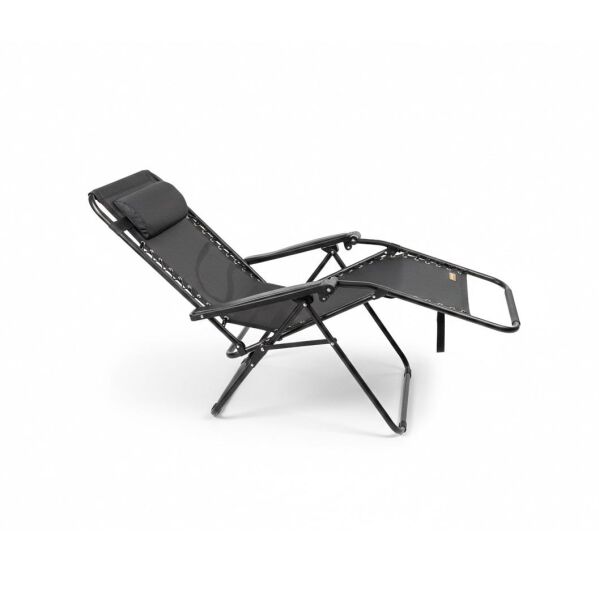 Madfox EasyRest Katlanır Şezlong Sandalye GRİ
