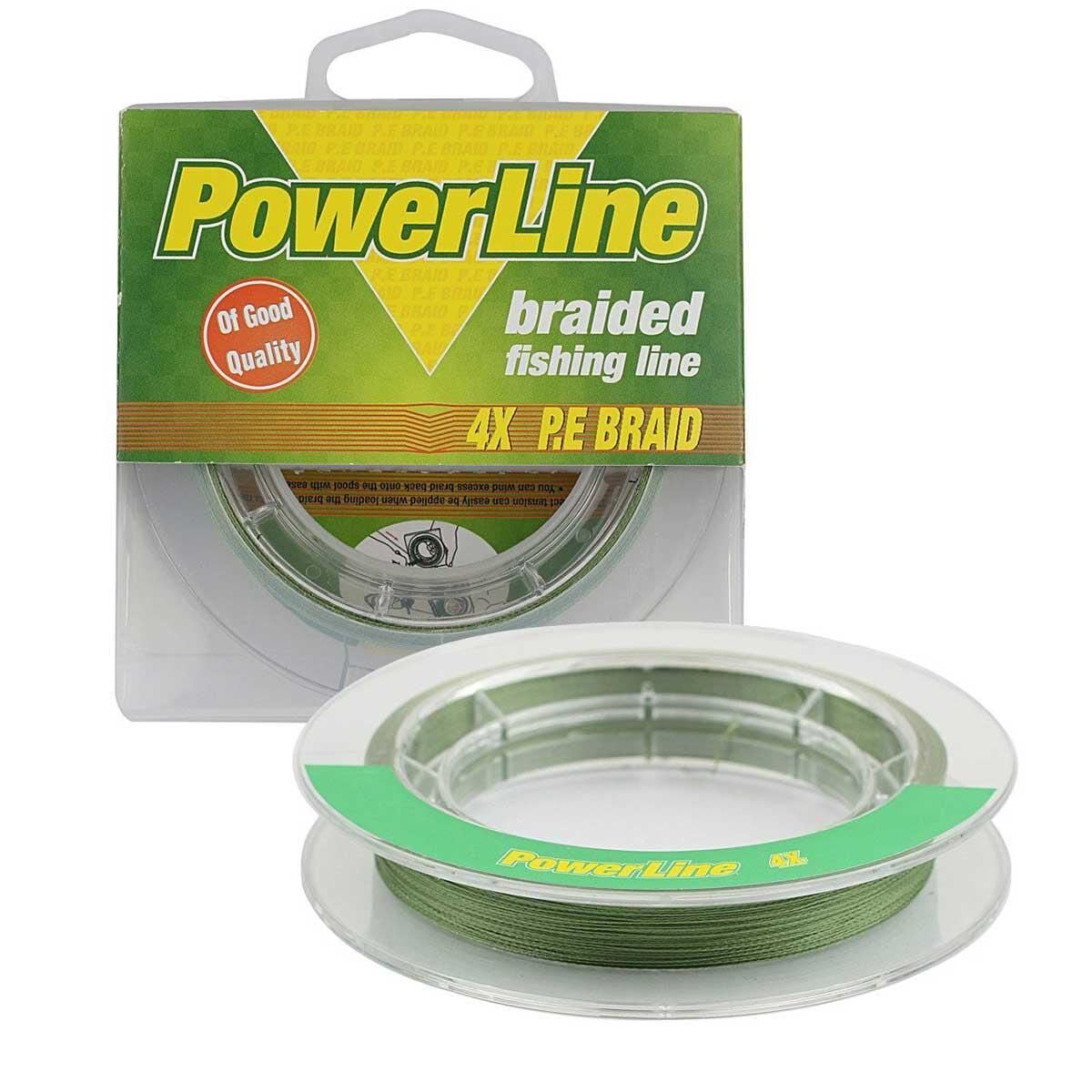 Powerline 4 Kat Örgü İp Olta Misinası 250mt 0,12 mm