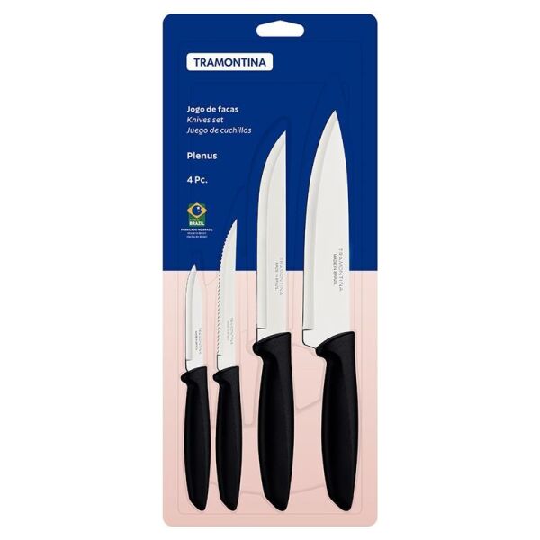 Tramontina 23498/064 Plenus 4Lü Bıçak Seti