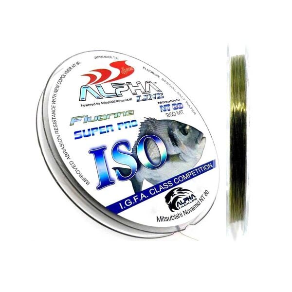 Power Line Alpha Süper Pro ISO 1X1 Dark Green Olta Misinası 250mt