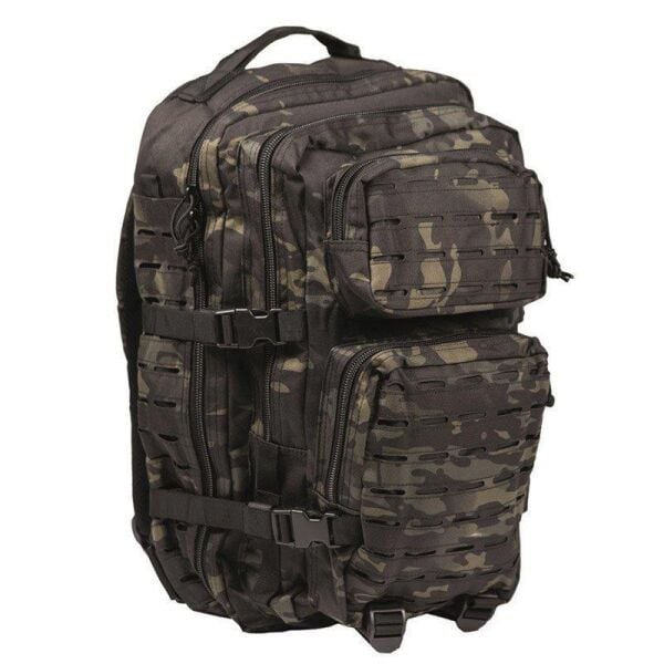 Sturm Laser Cut Multitarn Siyah Sırt Çantası 36 Lt