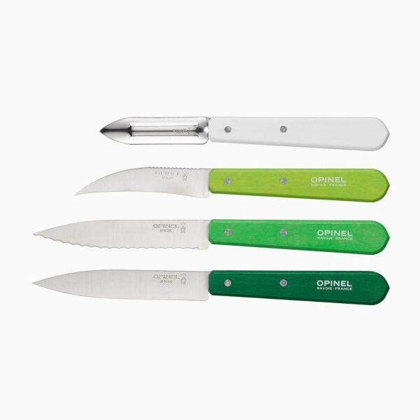 Opinel Les Essentials Primavera Mutfak Bıçak Seti (4'lü-Renkli)