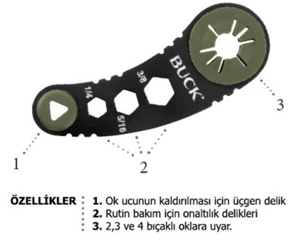 Buck (10757) 738 Bow Tool