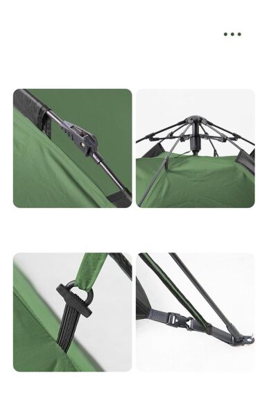 Naturehike 3 Kişilik Otomatik Kamp Çadırı YEŞİL