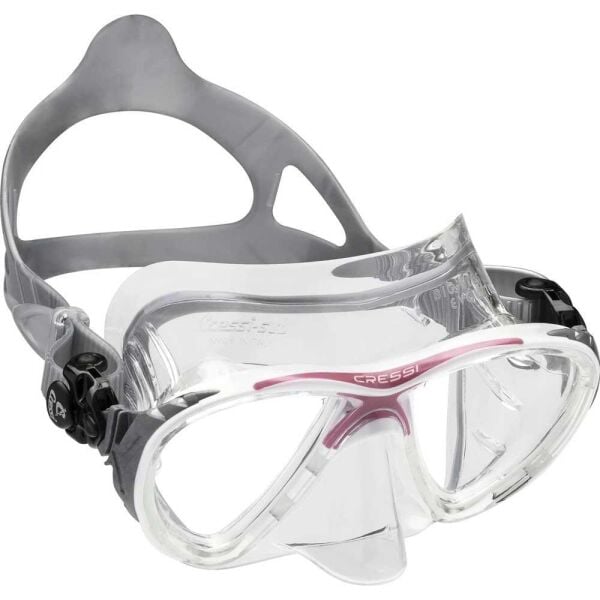 Cressi Big Eyes Evolution Crystal Dalış Maskesi CLEAR-BLACK