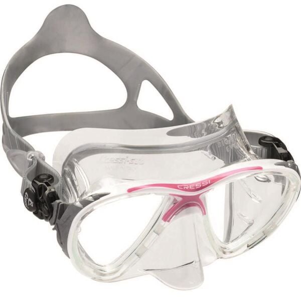 Cressi Big Eyes Evolution Crystal Dalış Maskesi CLEAR-BLACK