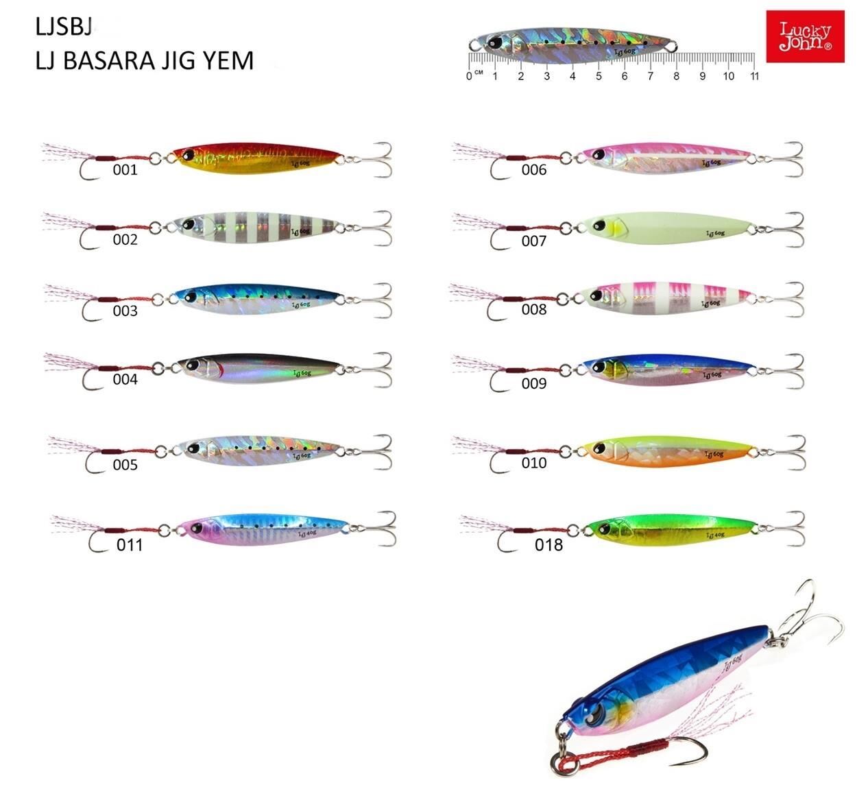 Lucky John Basara Jigger Jig Yem 8 Gr