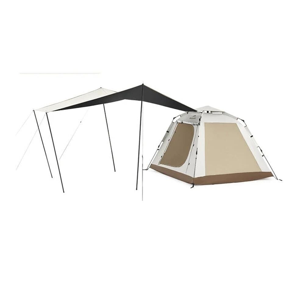 Naturehike Ango Picnic Otomatik Kurulum 3 Kişilik Çadır Fresh & Black / Tenteli