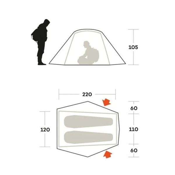 Ferrino Tent Hekla 2  Çadır