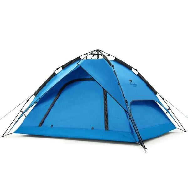 Naturehike 4 Kişilik Otomatik Kamp Çadırı MAVİ