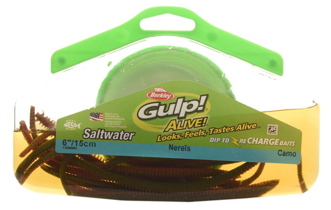 Berkley Gulp Alive Saltwater 15Cm 21Gr Slikon Yem CAMO