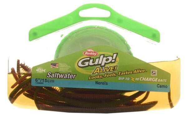 Berkley Gulp Alive Saltwater 15Cm 21Gr Slikon Yem CAMO