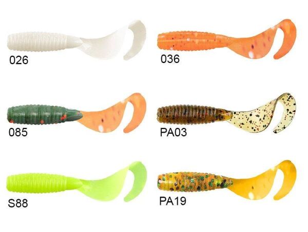 Lucky John Micro Grub 1'' 2.5Cm 15P Silikon Yem