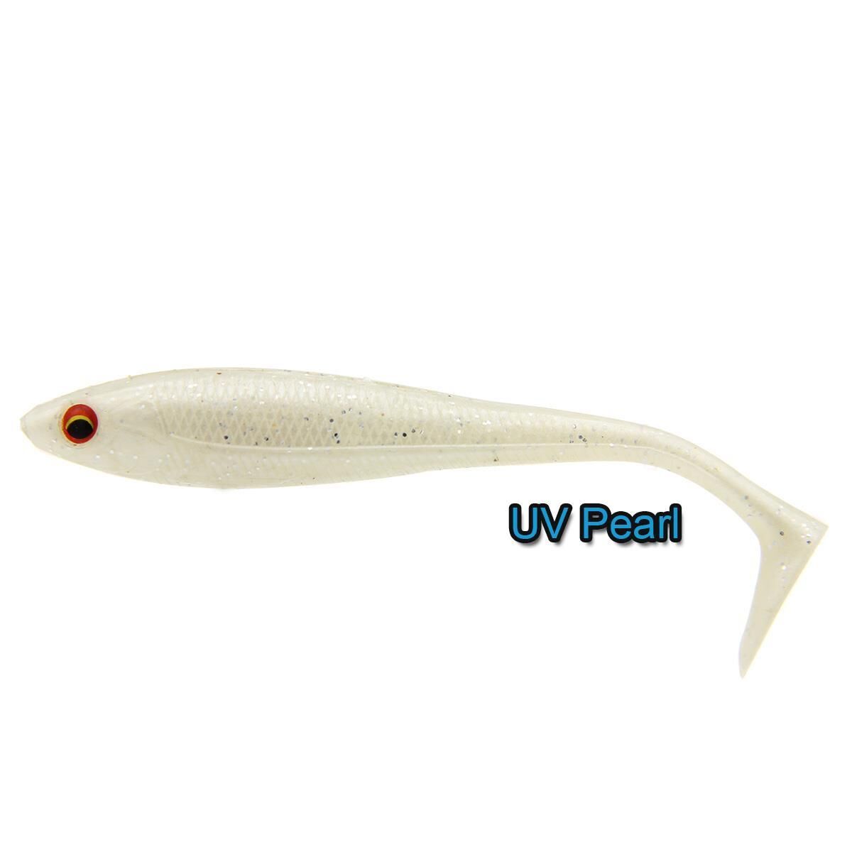 Daiwa Duckfin Shad 9Cm Slikon Yem UV PEARL