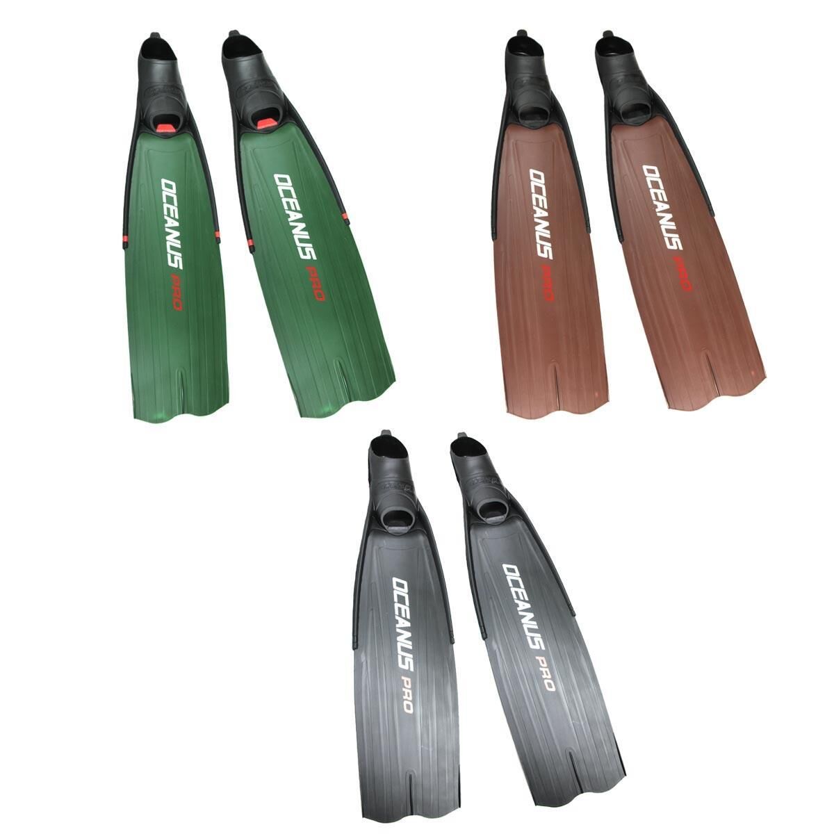 Palmes Sporasub Spitfire Kelp - Transparentes Vert - Taille 43/44 - Pêche Apnée