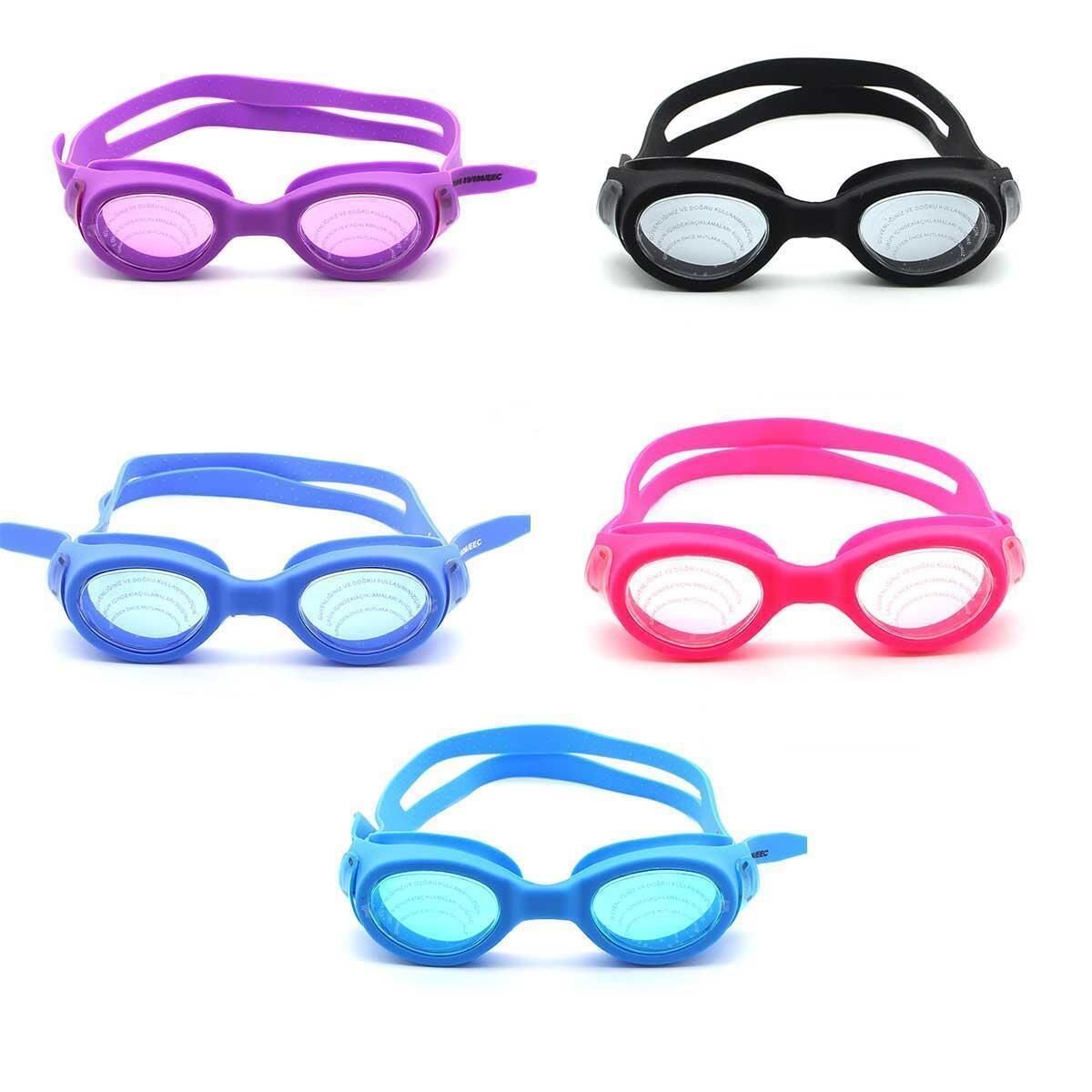 Bermuda Silikon Antifog Yüzücü Gözlüğü