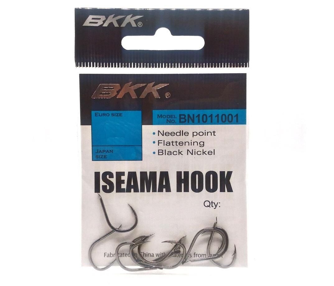 Bkk Iseama Hook Black Nikel Olta İğnesi NO:4 - Black Nickel