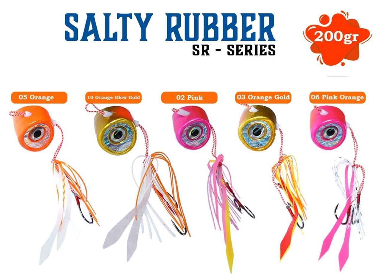 Fujin Salty Rubber 200 gr SR Serisi Tai Rubber Set 10
