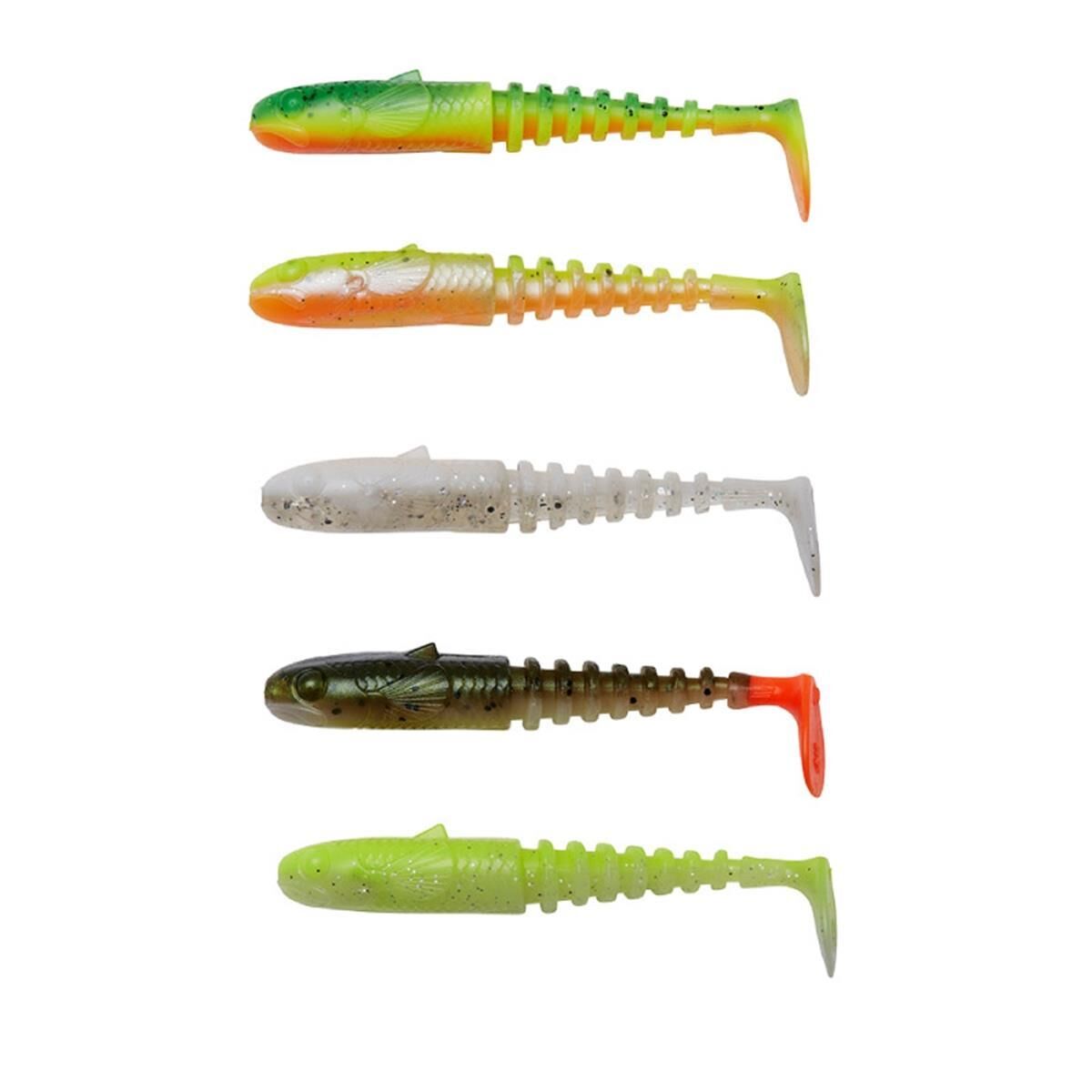 Savage Gear Gobster Shad 7.5 cm 5 gr Dark Water Mix 5 Pcs Bulk Silikon Yem