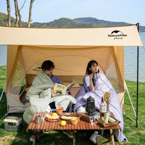 Naturehike H150 ( STD ) Zarf Tarzı Pamuklu Uyku Tulumu 12°C MOR