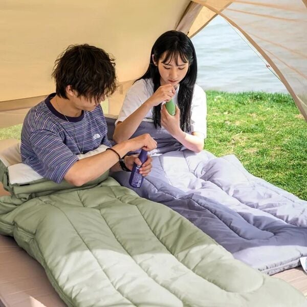 Naturehike H150 ( STD ) Zarf Tarzı Pamuklu Uyku Tulumu 12°C MOR