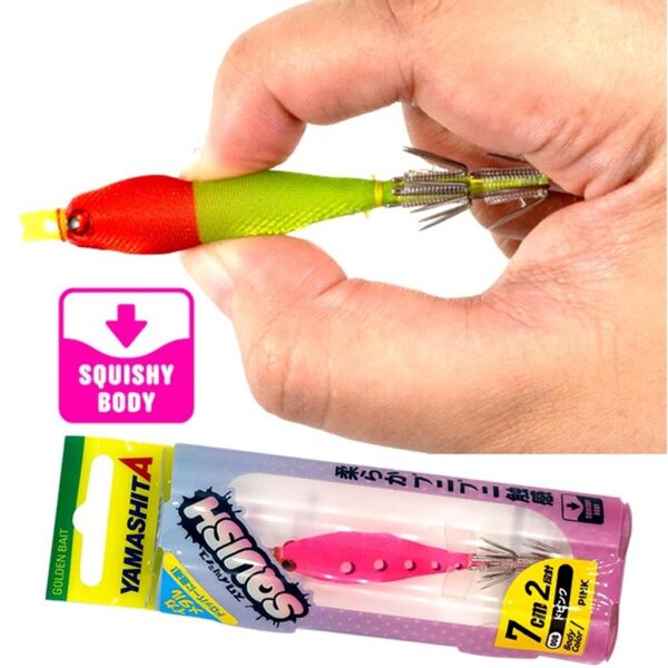 Yamashita Squish 7-2 7cm 3gr Kalamar Zokası