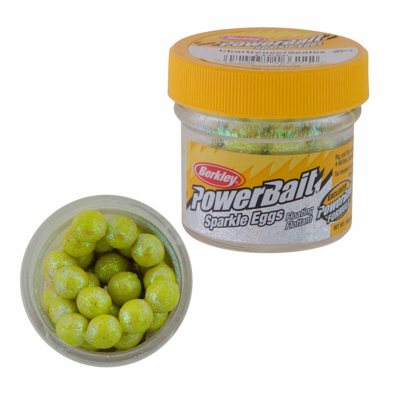 Berkley PowerBait Sparkle Eggs 15Gr Floating Power Yumurtası SİMLİ SARI