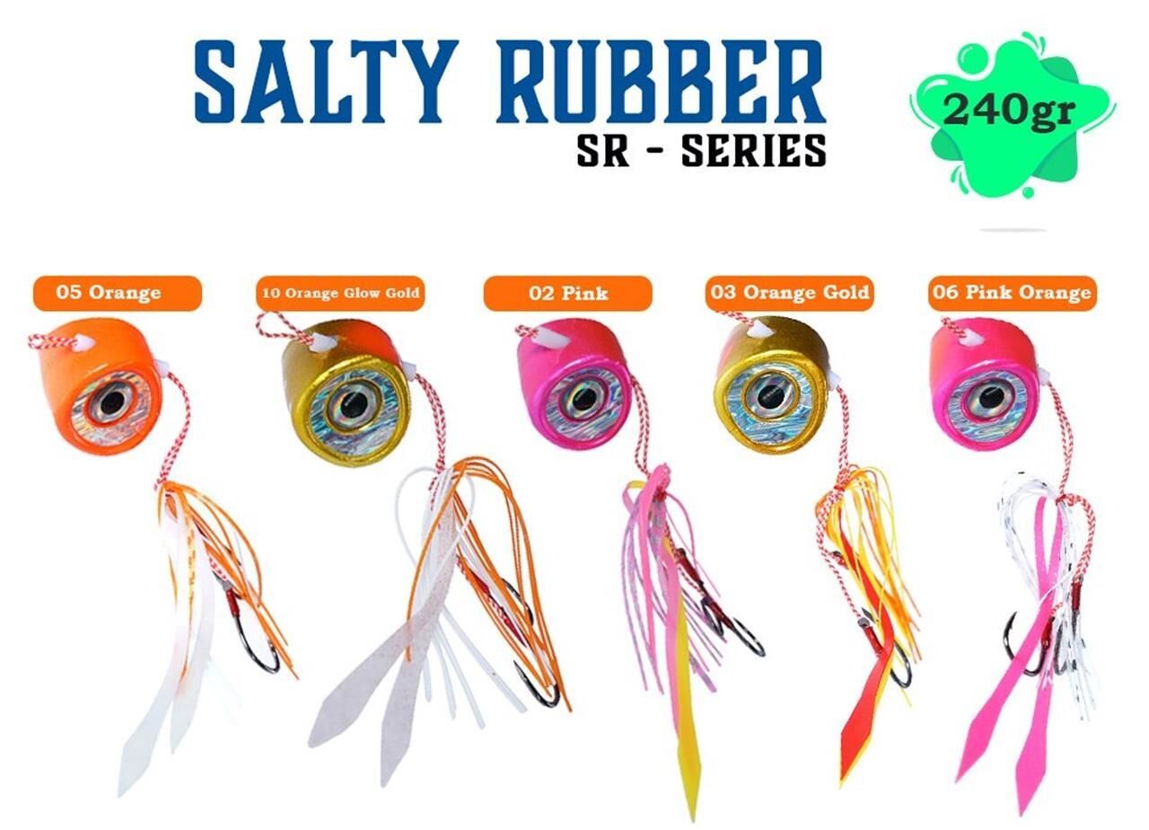Fujin Salty Rubber 240 gr SR Serisi Tai Rubber Set 10