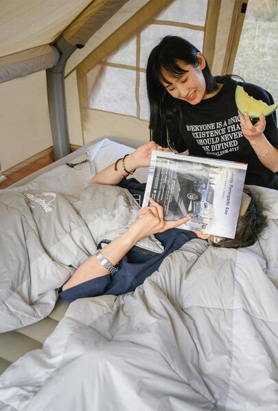 Naturehike Pillow Uyku Tulumu -4°C GRİ - Right