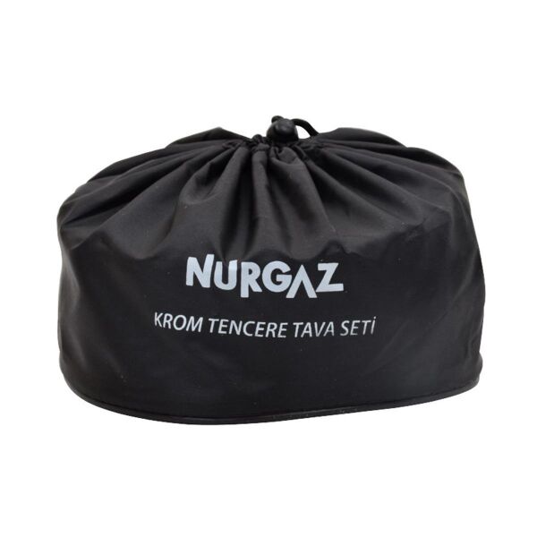Campout Krom Tencere Tava Seti