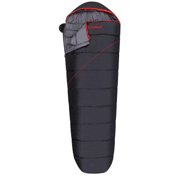 Loap İron Evo -5°C Uyku Tulumu [Siyah|Kırmızı] Siyah/Kırmızı - Left
